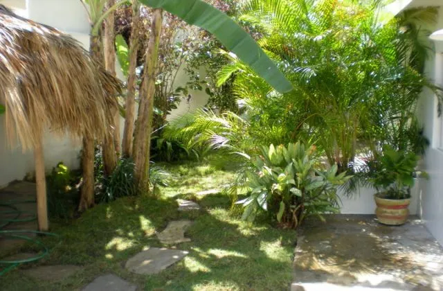 Casa Yagua Cabarete jardin